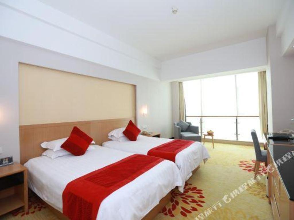 Ramada Plaza By Wyndham Hangzhou Riverside Esterno foto