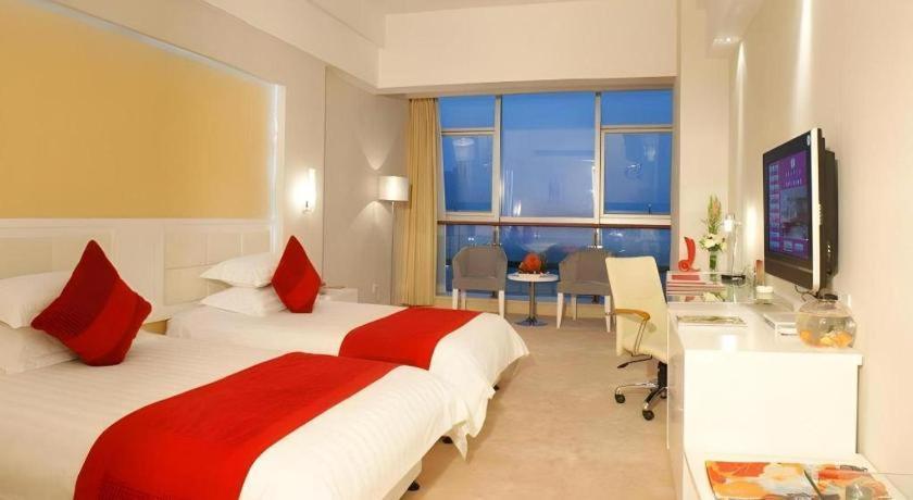Ramada Plaza By Wyndham Hangzhou Riverside Esterno foto
